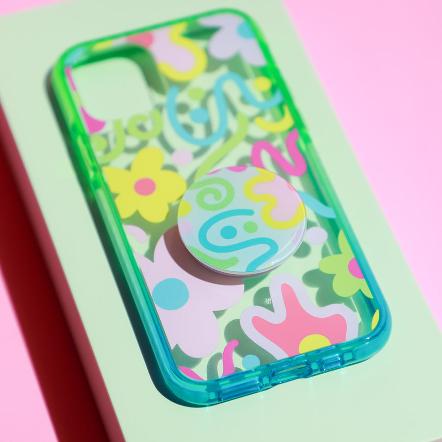 SPRING GLOSSY PHONE GRIP